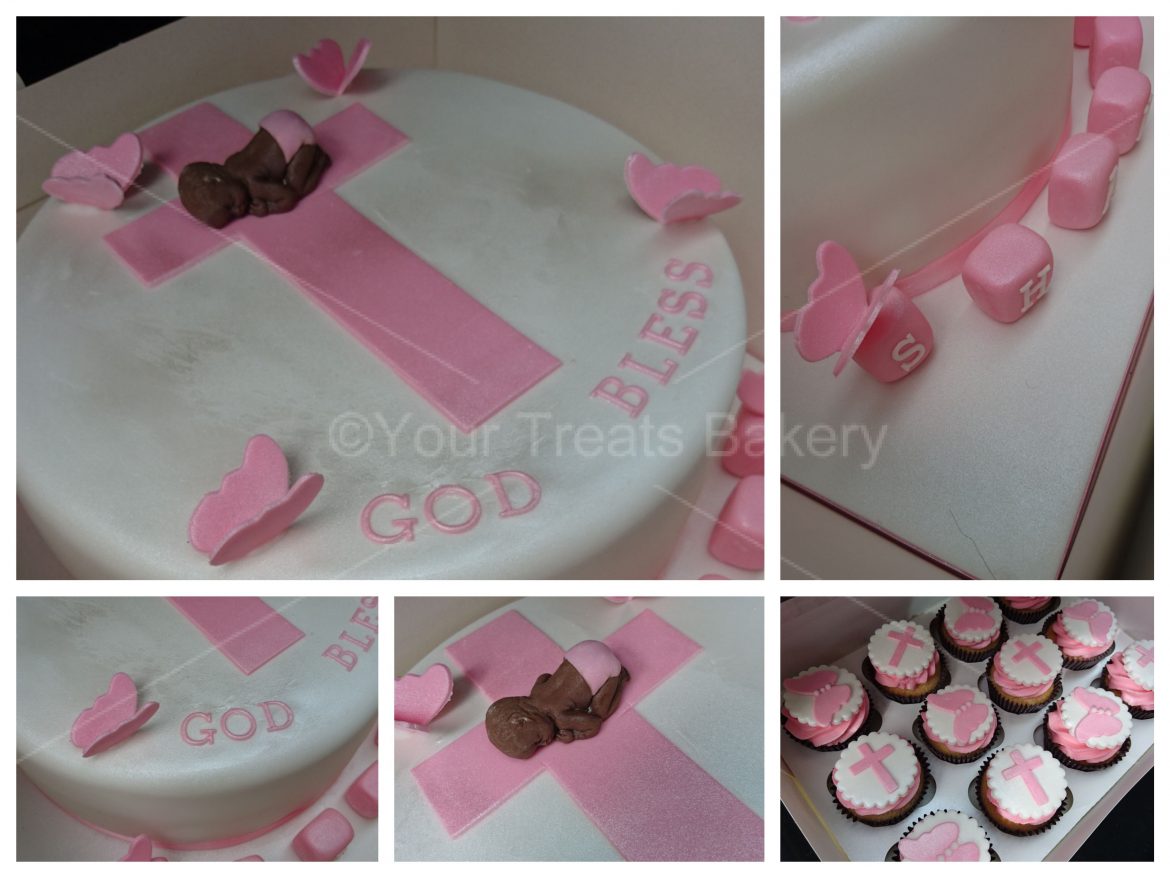 Baby Christening Cake