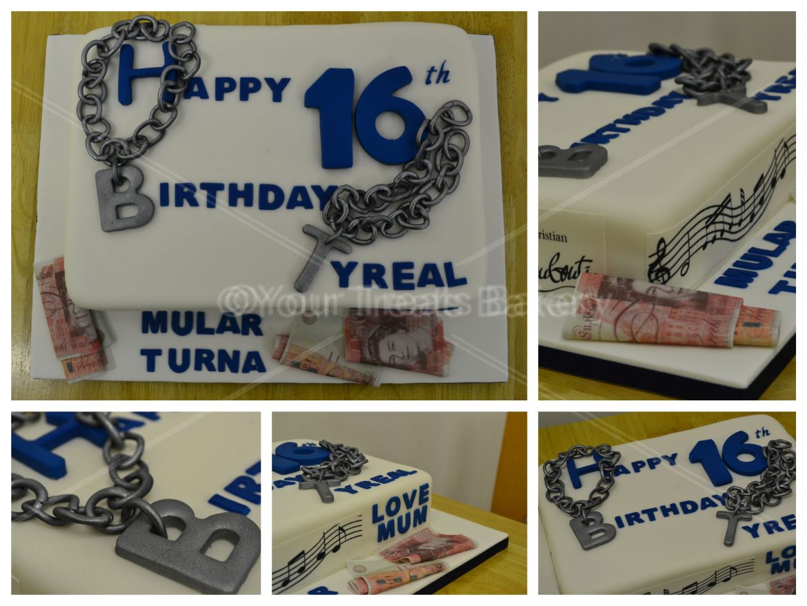 Bling Money Cake