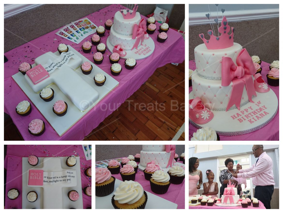 Princess Cross Cake and Cupcake Bundle