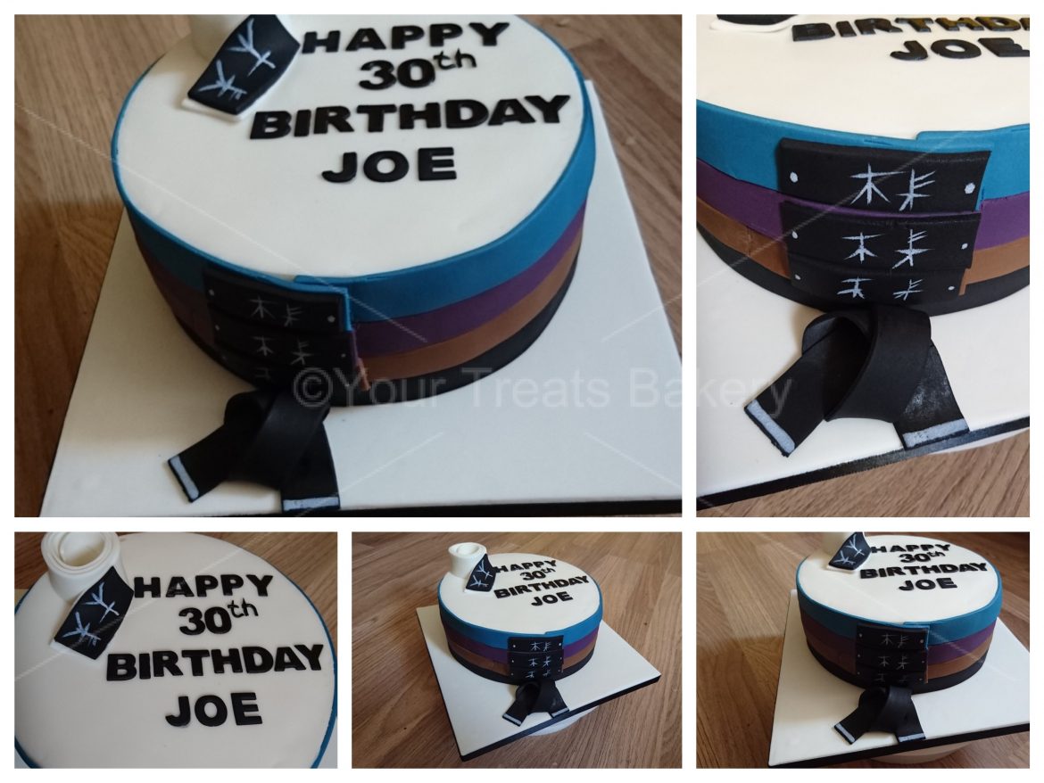 Ninja Fighting Cake