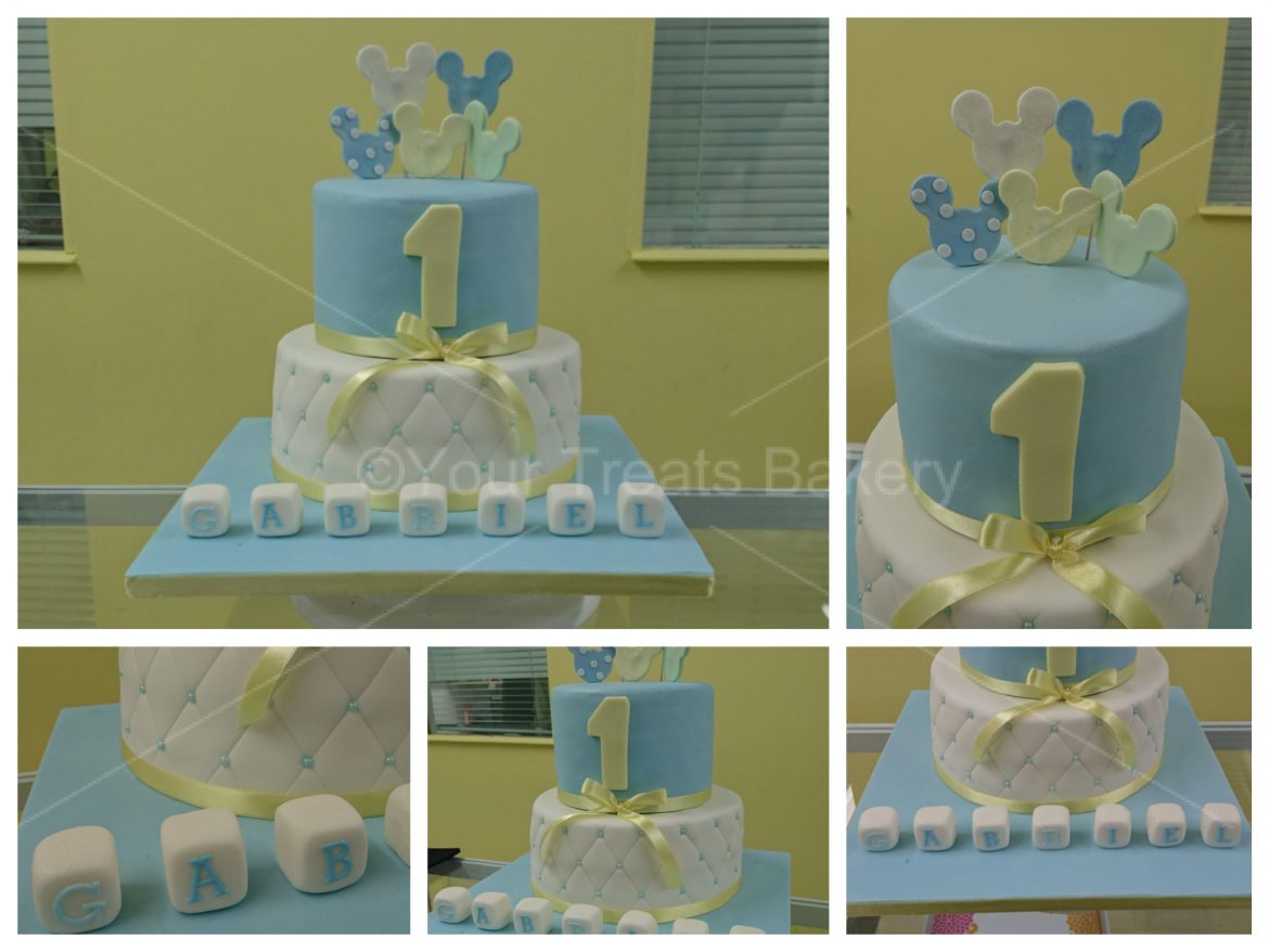 Pastel Mickey Mouse Disney Cake