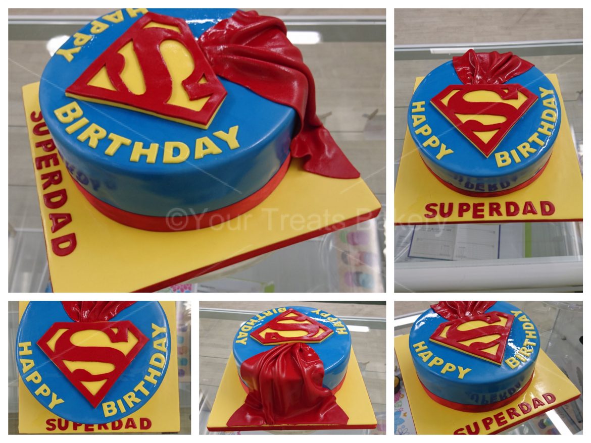 Superman Cake
