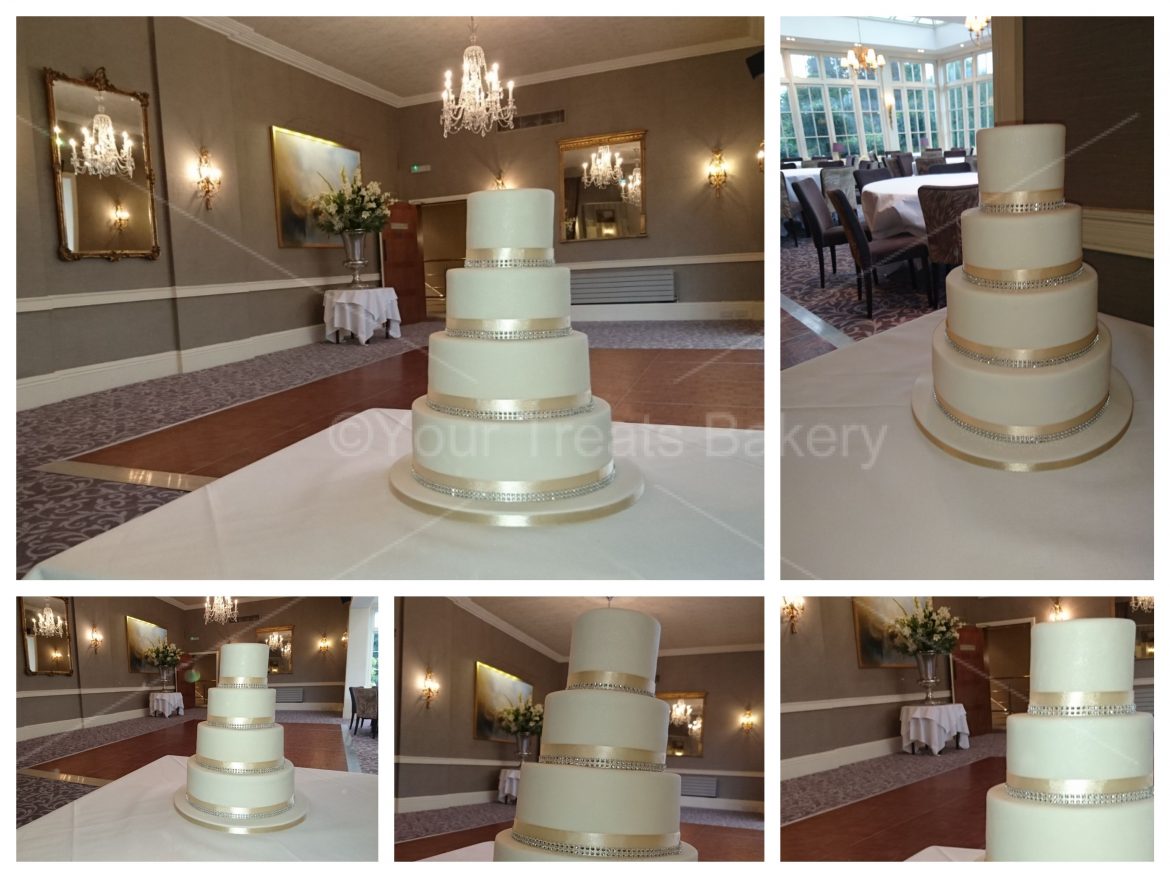 Suttle Glamour Wedding Cake