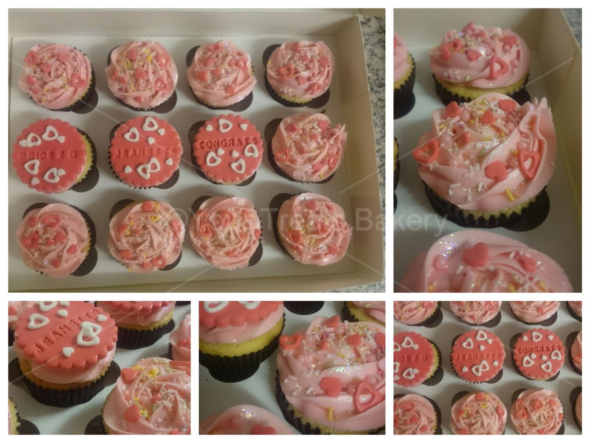 Wedding Confetti Cupcakes