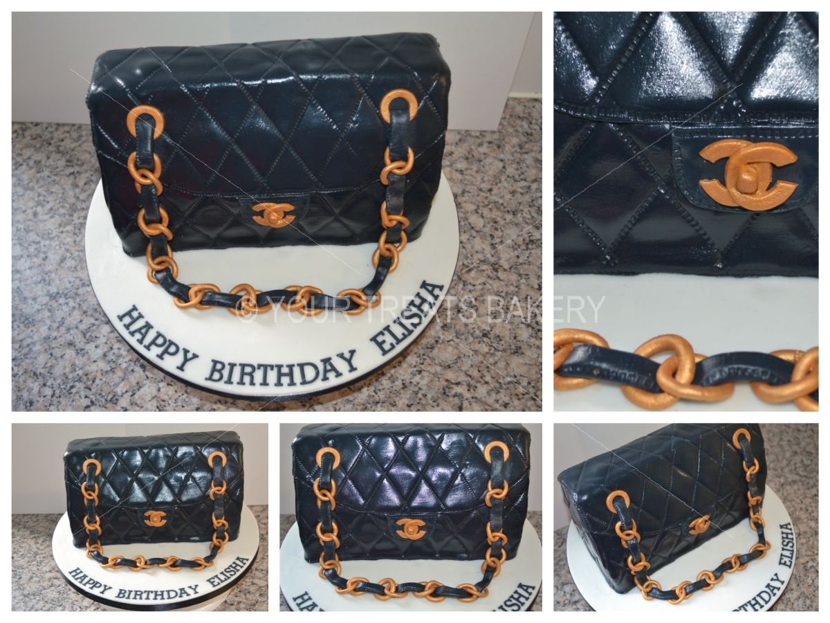 Chanel Bag Cake - Your Treats Bakery