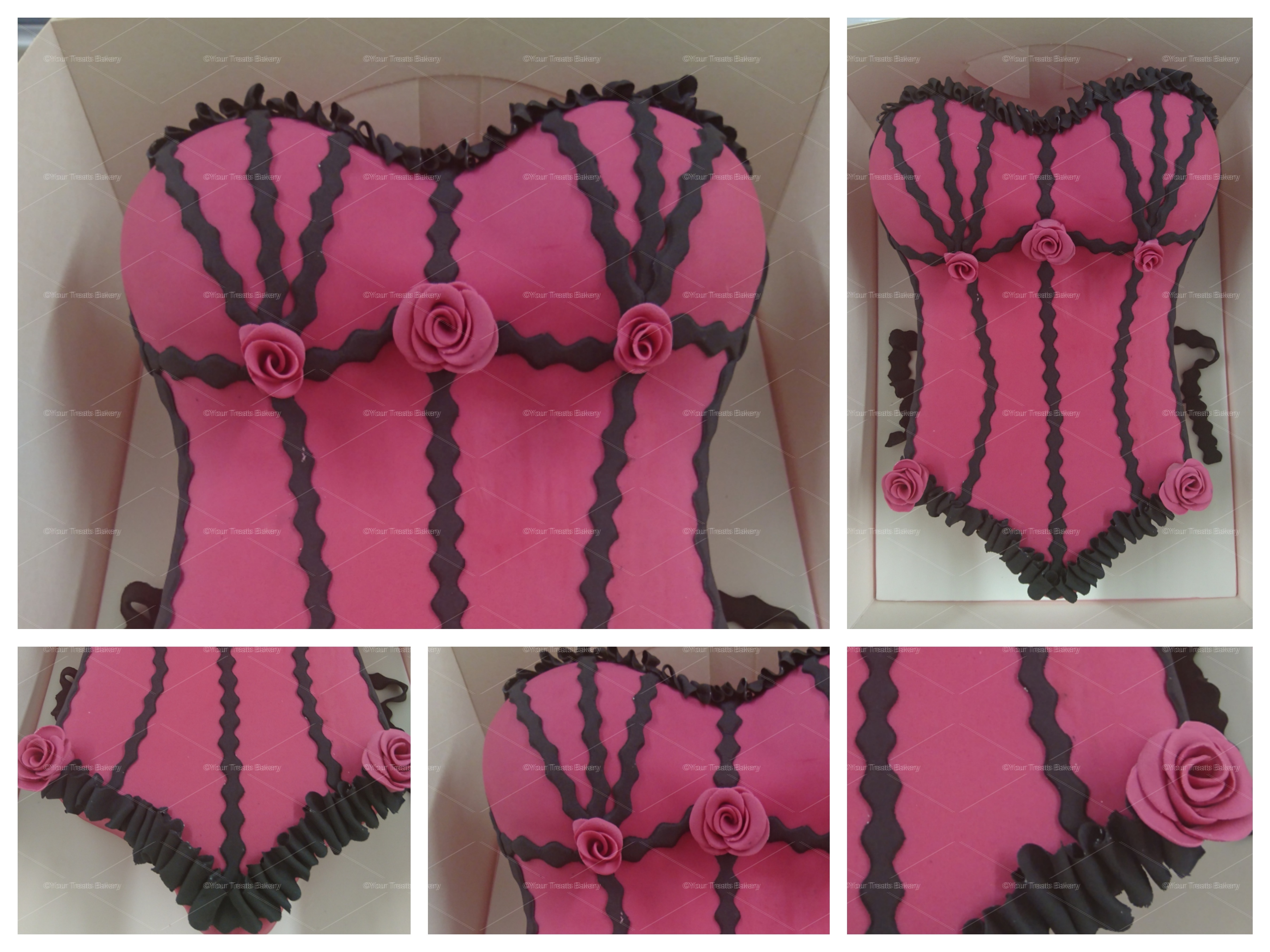 Corset Outfit Cake - Your Treats Bakery