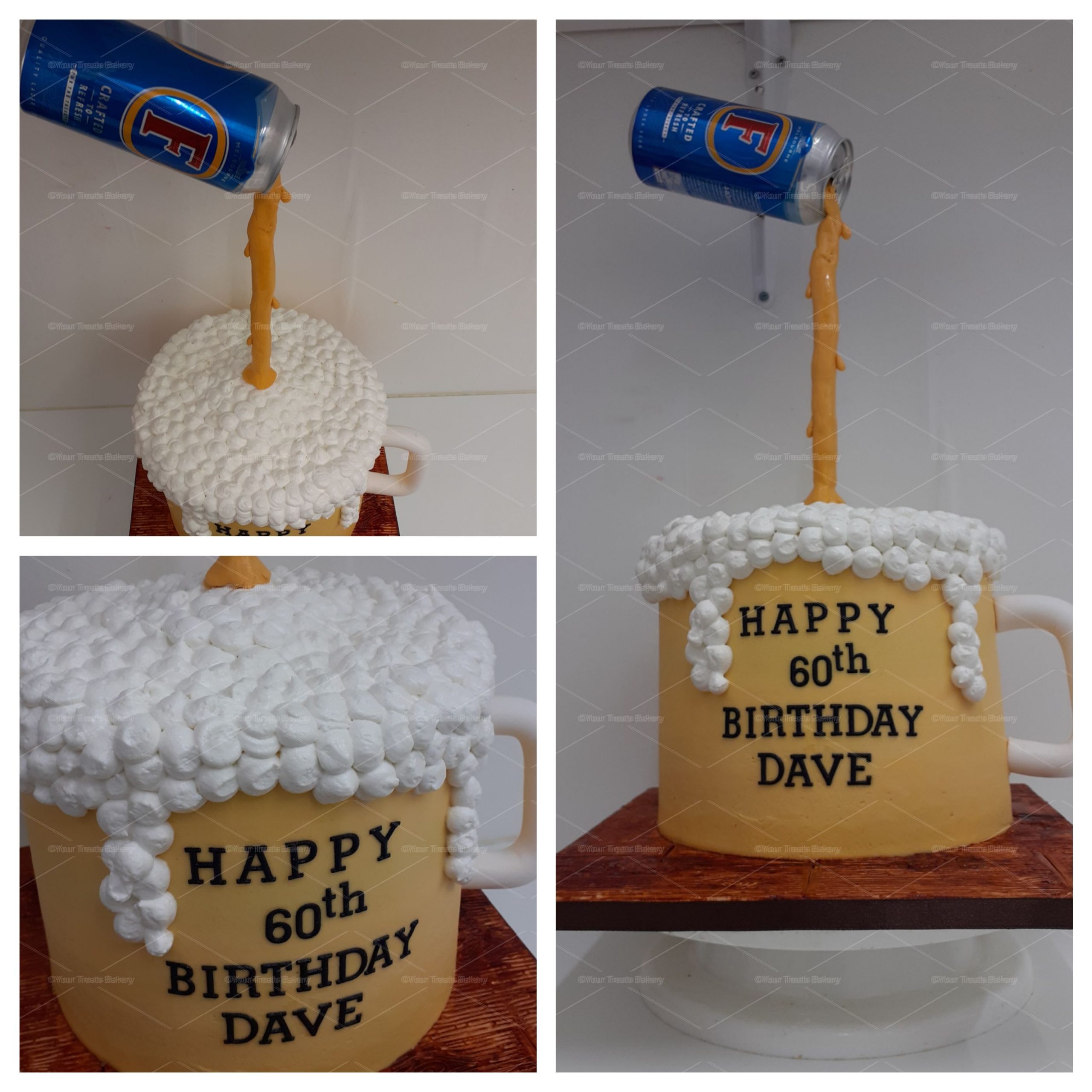 Beer Cooler 21St Birthday Cake - CakeCentral.com